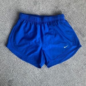 Blue Nike Tempo Running Shorts